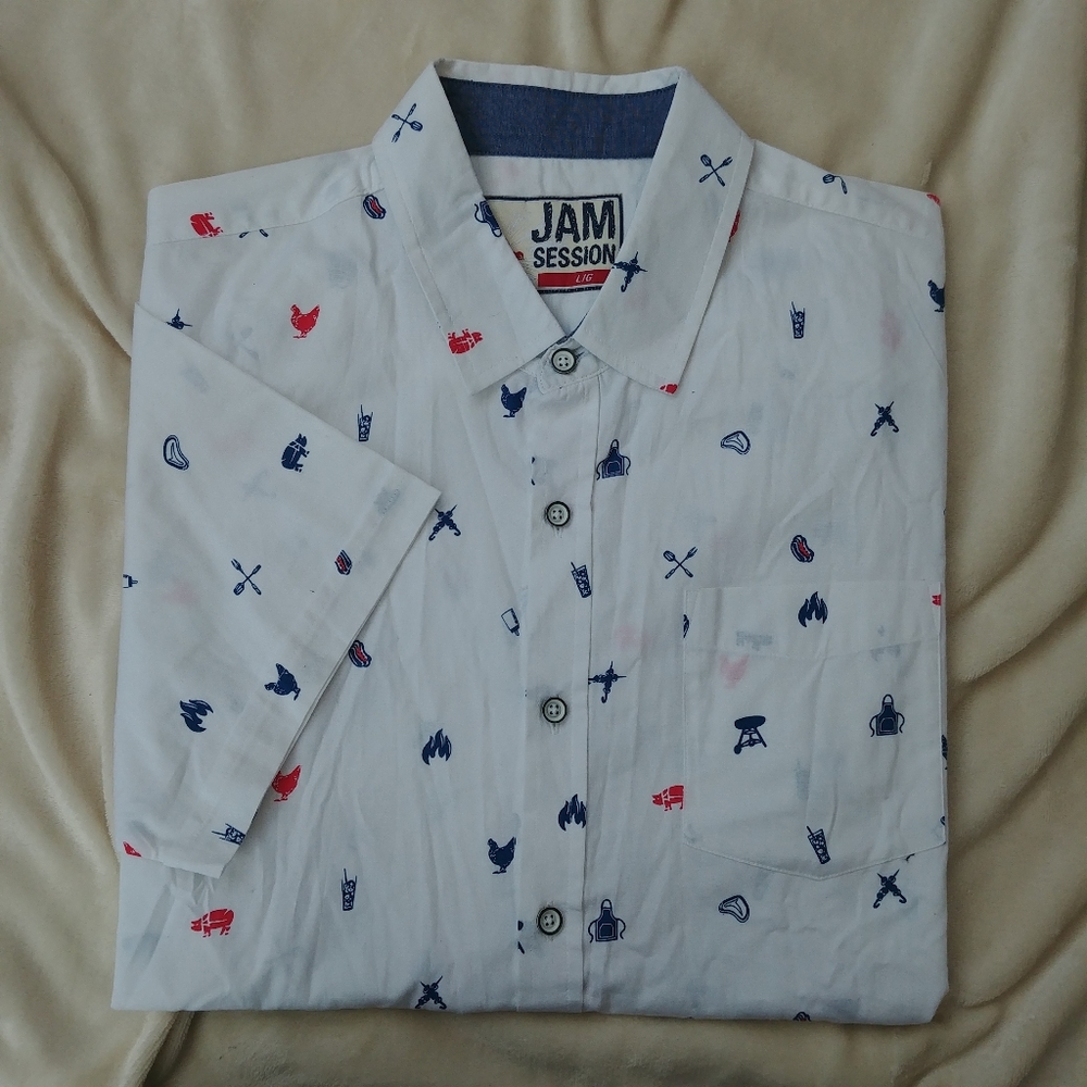 Vintage Jam Session Mens shirt NWOT